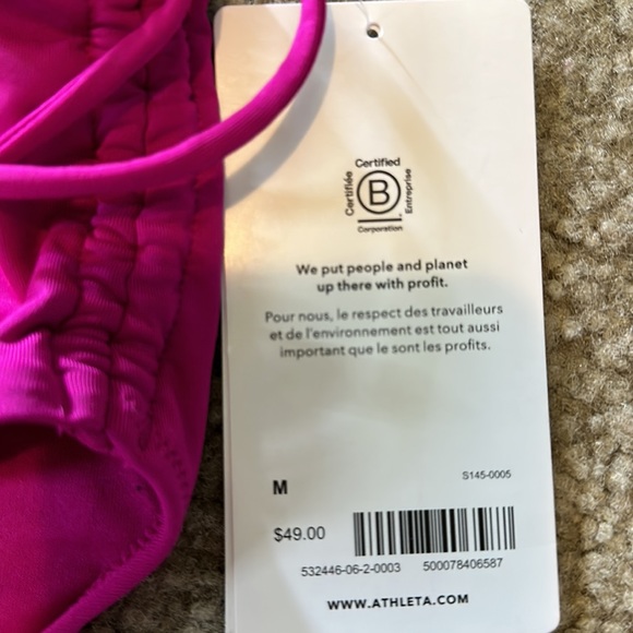 Athleta cinch full swim bottoms nwt 💜 - Picture 8 of 9